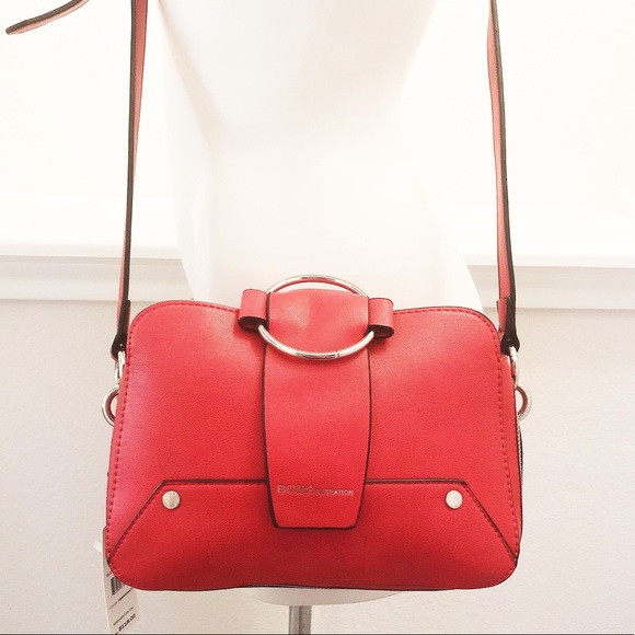 BCBGeneration Handbags - BCBGeneration Crossbody Bag Elle Shoulder Pomegranate Red NWT $148.00